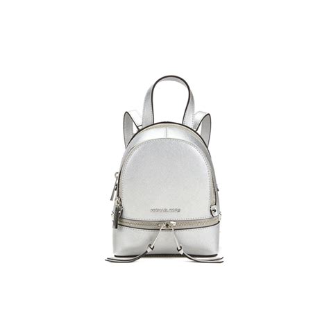 michael kors rucksack silber